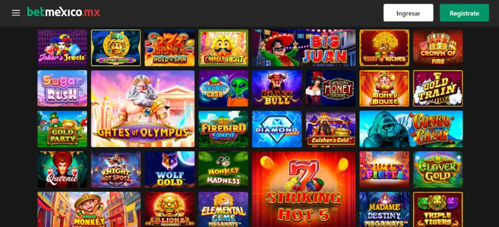 Bet México, casino con variedad de tragamonedas tragamonedas casinos mexico betmexico