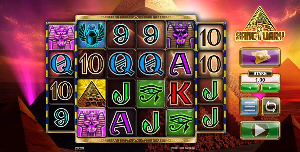 Tablero con carretes y filas de una slot online tragamonedas casinos mexico tablero