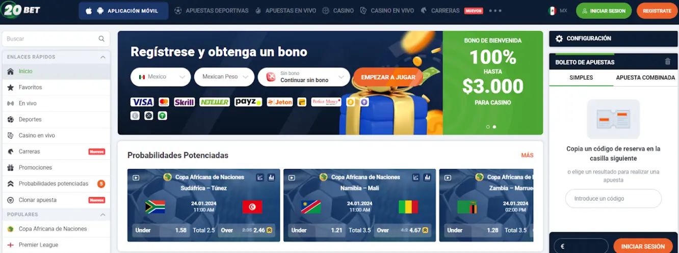 Sitio oficial de 20bet casino 20bet casino reseña