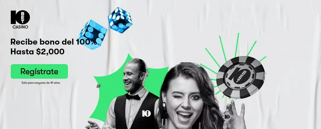 Bonos disponibles en el casino 10Bet 10Bet bonus