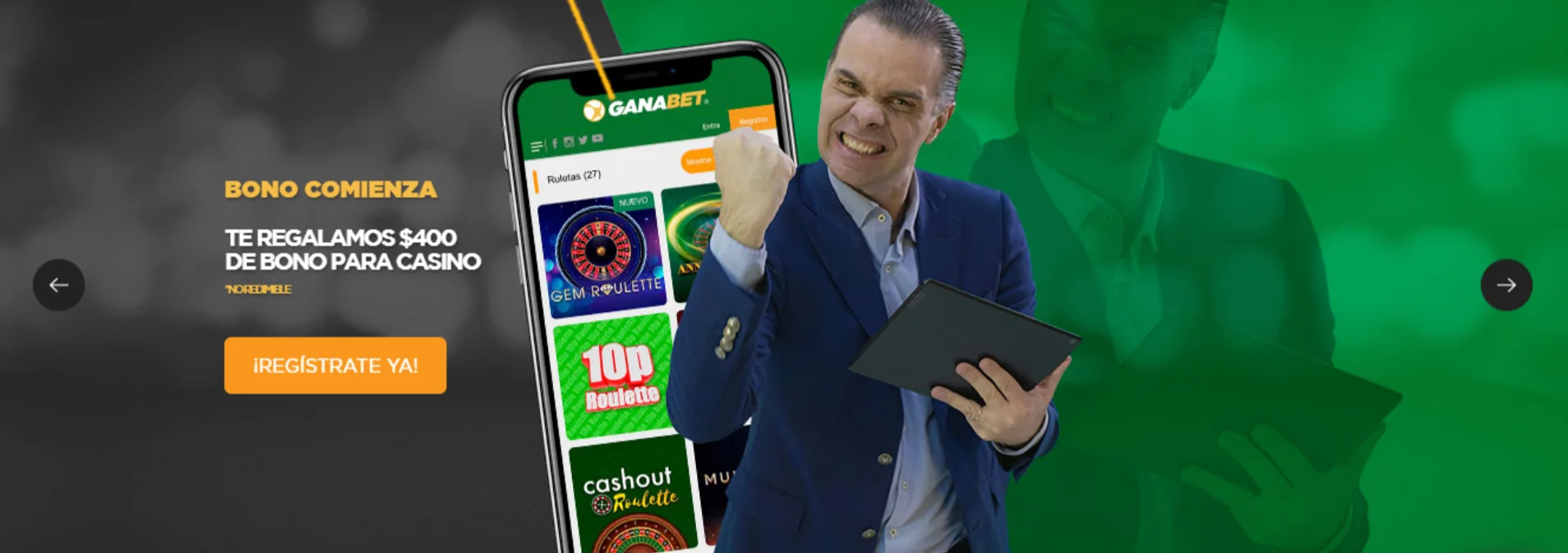 Descubre los bonos de Ganabet Bonos Ganabet