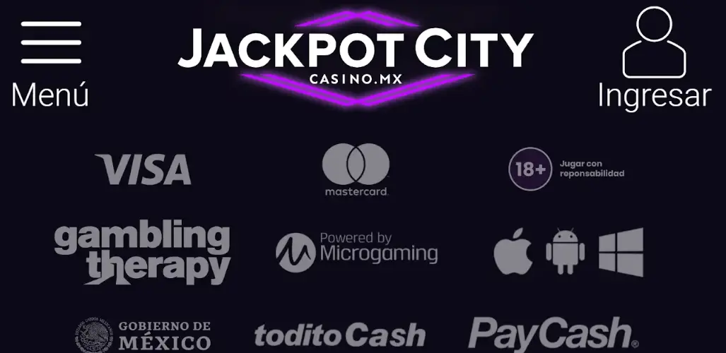 Métodos de pago en Jackpot City casino tarjetas credito casinos metodos
