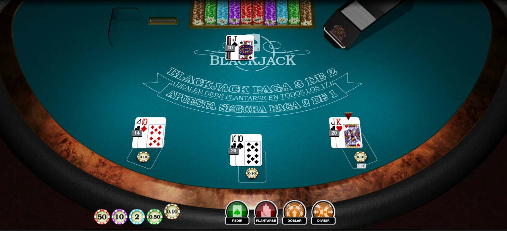 Juega blackjack online gratis en Strendus casino blackjack casinos México strendus