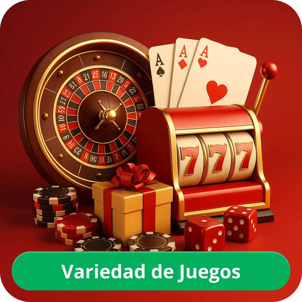 Variedad de juegos en línea Variedad de juegos